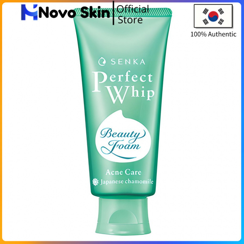 SENKA PERFECT WHIP ACNE CARE อีเอ คลีนซิ่งโฟม 100ก. 1 ชิ้น