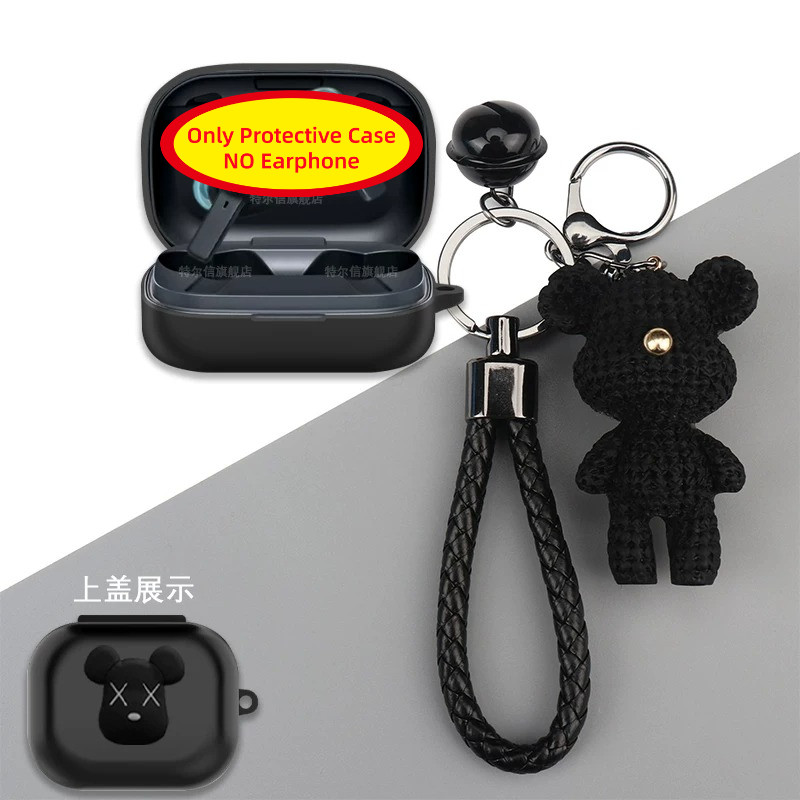 for B&O Beoplay Eleven Case Cute Astronaut Cartoon Piggy Keychain Pendant Silicone Soft Case Suitabl