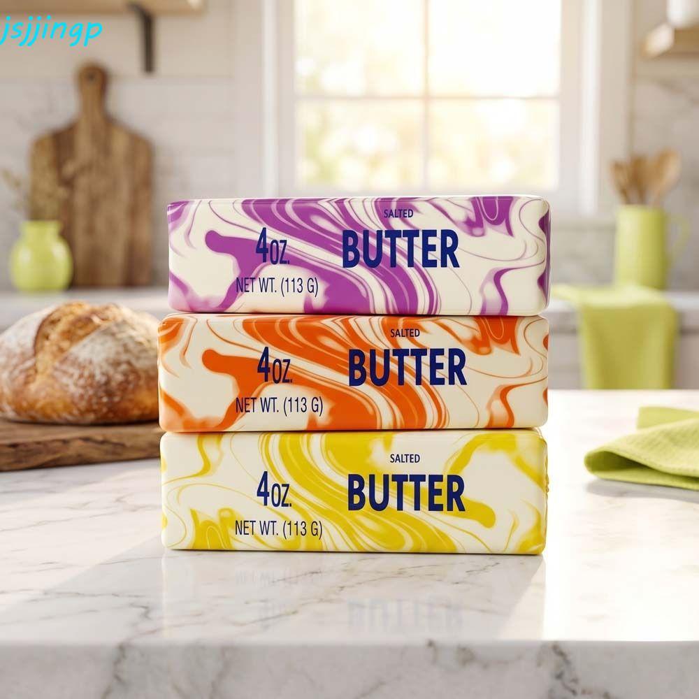 JSJJINGP Butter Stick ของเล่นบีบ, สบายความวิตกกังวลบรรเทาช้า Rebound Butter Stick, ความแปลกใหม่ Super Soft ตลกยืดหยุ่น Sensory Stress Stick ของเล่นเด็ก
