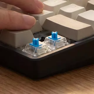 [AUTO&3C] 10PCS - สวิตช์คีย์บอร์ดแบบกลไก 3 Pin Blue Red Brown Clicky Switches with Switch Puller Keyboard Clicker Keys for Gaming Keyboard/ Seller