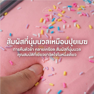 ของเล่นบีบอัด ข้าวเหนียวมันม่วง นิ่มสุด เค้กนิ่ม กล่องเค้ก คืนตัวช้า ของเล่นคลายเครียด