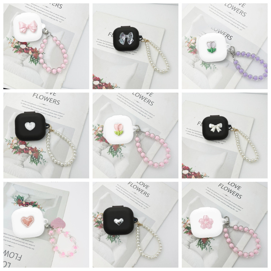 ดอกไม้สําหรับ Soundcore Liberty 4 Pro /Liberty 5/ C40i A40 C30i V20i A30 P41i เคสซิลิโคนหูฟัง