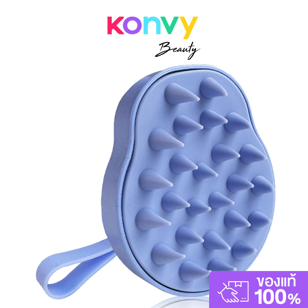 Livetined Hairona Silicone Shampoo Comb 1pc แปรงซิลิโคนสระผม ลีฟทิเนด สระผมสะอาด ไม่เจ็บหนังศีรษะ.