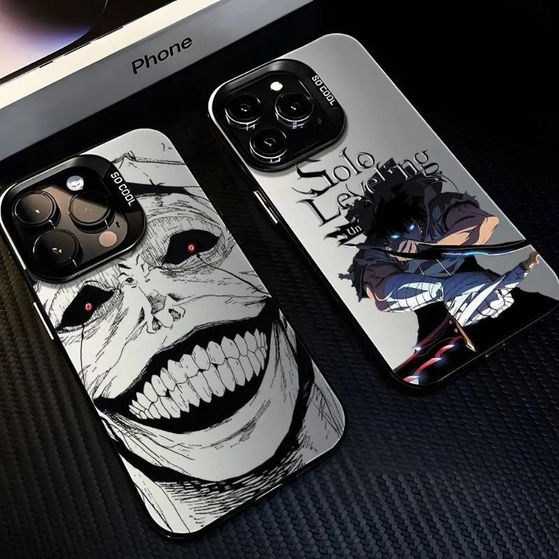 เคสอนิเมะสําหรับ iPhone 15Pro 17 16 14 13 11 Pro Max 12Mini XR ปลอกกันฝุ่นกันกระแทก