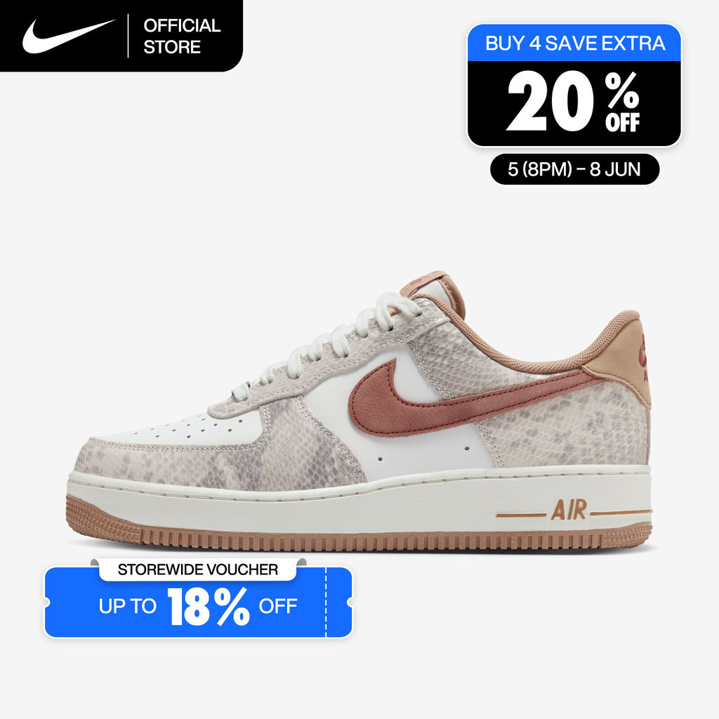 Nike Men's Air Force 1 '07 LV8 Shoes - Summit White [HF2898-100]