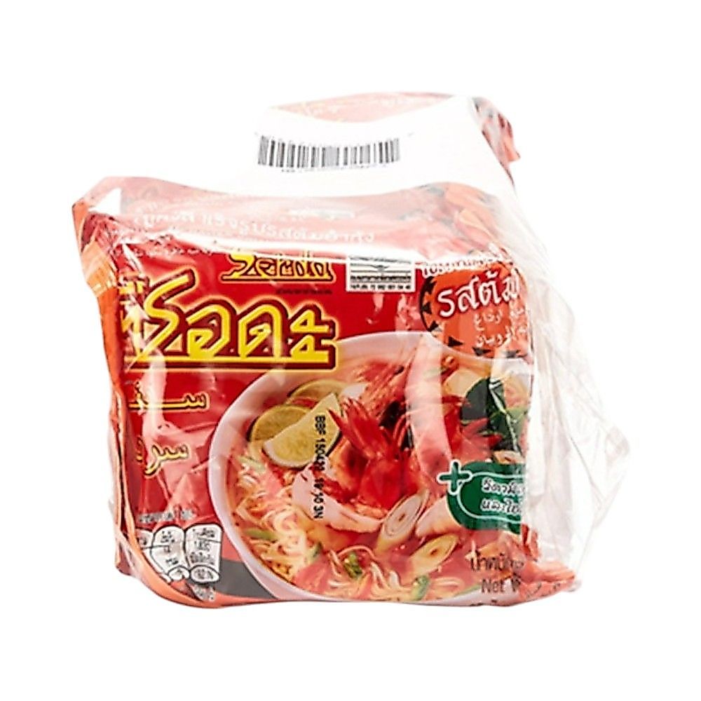 [สินค้าส่งด่วน] ซือดะ บะหมี่กึ่งสำเร็จรูปต้มยำกุ้ง 60กX5 SERDA TOMYUM SHIRMP INSTANT NOODLES 60X5