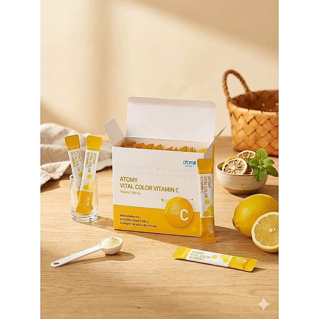 Atomy Vital Color Vitamin C 90 ซอง