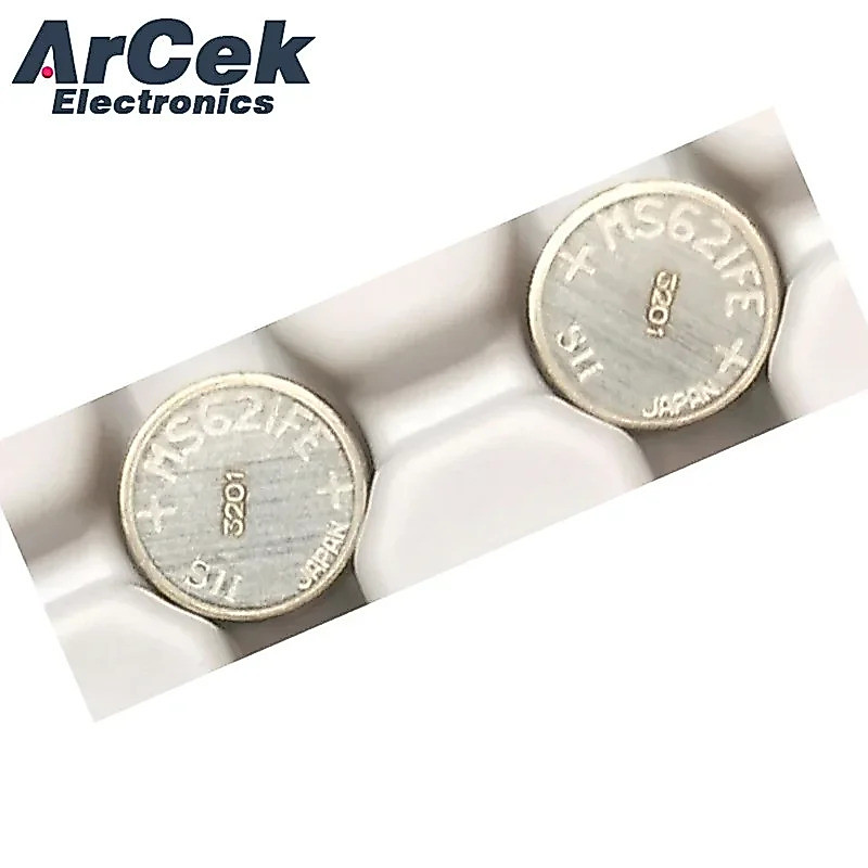2PCS SII MS621FE-FL11E ไม่มี Pins ชาร์จ MS 621FE MS621FE 3V Back Up แบตเตอรี่เหมาะสําหรับแบตเตอรี่เค