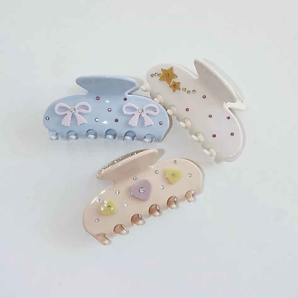gleametoile - Tamago hair claw clip (8x4cm)