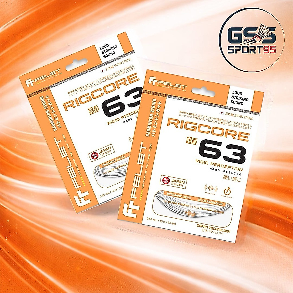 FELET RIGORE 63 BADMINTON STRINGS ผลิตในญี่ปุ่น
