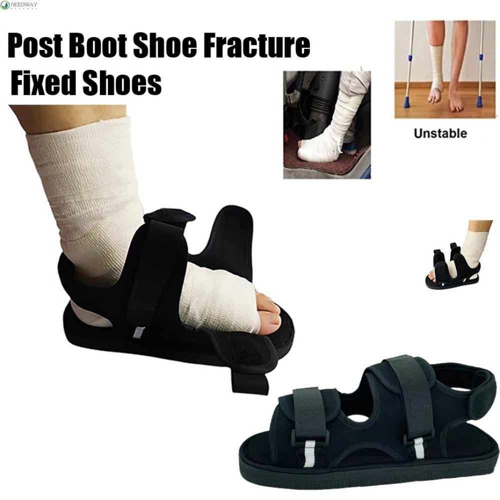 NEEDWAY พลาสเตอร์รองเท้า, ปรับ Breathable โพสต์ Op Boot, Orthopedic สนับสนุนเปิดนิ้วเท้าสบายสะดวก Fr