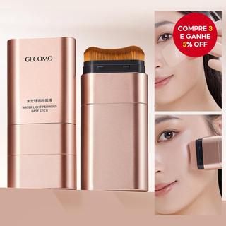 Gecomo Base em Bastão Skin Illusion - Hidratante, Leve e de Longa Duração | Base e Corretivo Sem Emenda para um