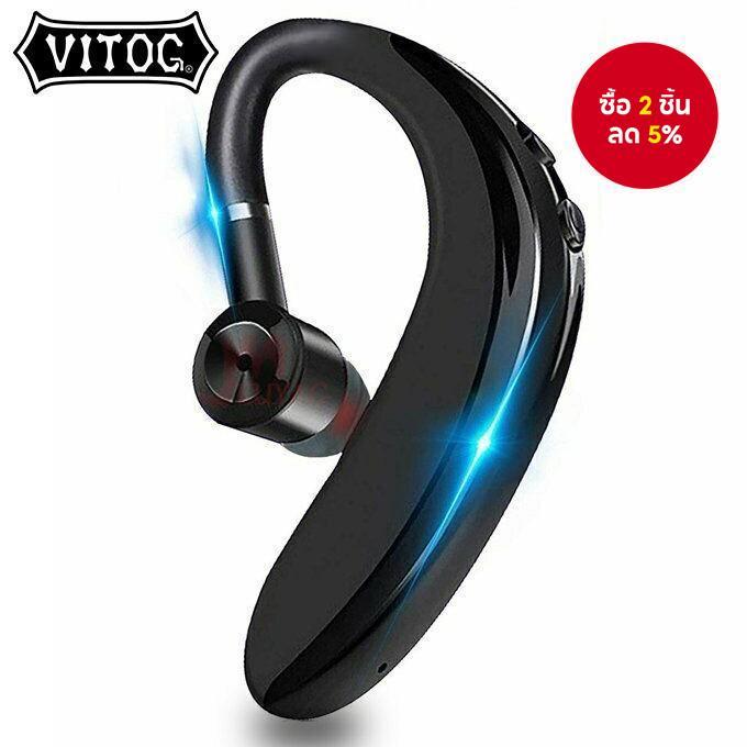 Vitog หูฟังไร้สาย OWS หูฟังบลูทูธ Noice Cancelling ชุดหูฟัง HD MIC แฮนด์ฟรีธุรกิจไดร์เวอร์