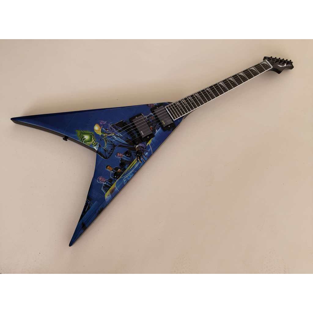 Dean Dave Mustaine Rust in Peace V Rust in Peace Graphic กีตาร์ไฟฟ้า