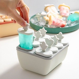 Cetakan Es Cream Stik 8 Slot / Cetakkan Es Krim Puding Cokelat / Ice Cream Mold Stik