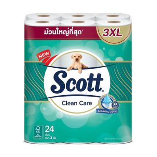สก๊อตต์ คลีนแคร์ กระดาษชำระ3XL Scott Toilet Tissue Size 3XL 24Pcs.