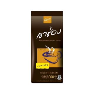 เขาช่อง กาแฟปรุงสำเร็จชนิดเกล็ด Khao Shong Agglomerate Coffee 200g.