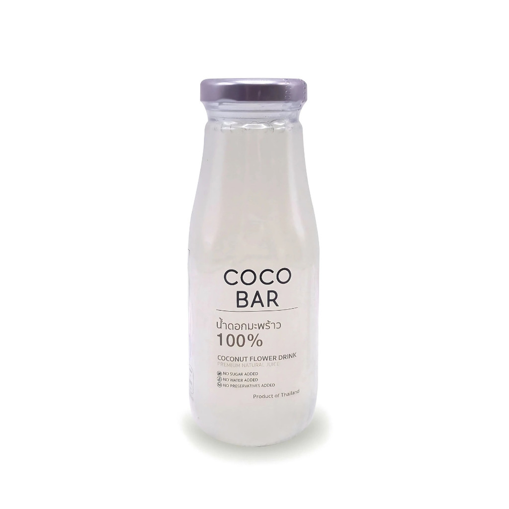 โคโค่บาร์ น้ำดอกมะพร้าวแท้100% Coco Bar 100% Coconut Flower Drinks 250ml.