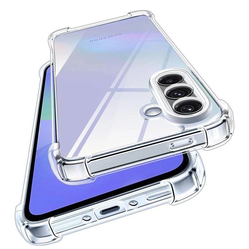 สําหรับ Samsung A07 A17 A27 A37 A57 4G/5G A06 A16 A26 A36 A56 A55 เคสโทรศัพท์มือถือ แบบนิ่ม ใสกันกระแทก พร้อมส่ง 018