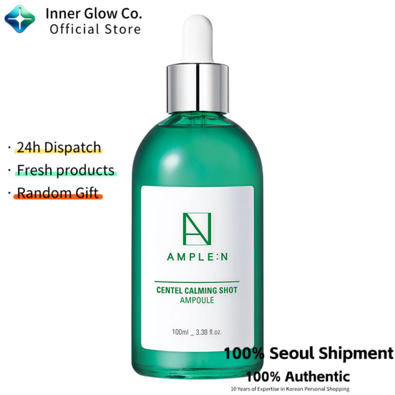 AmpouleN Sentel Calming Shot Ampoule 100ml Soothing Sensitive Skin Care Repair Calm Irritation Redne