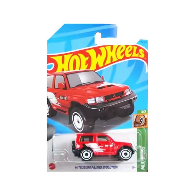 Hot Wheels Hot Traffic Alloy Car MITSUBISHI Pajello MITSUBISHI Car Model Toy C4982