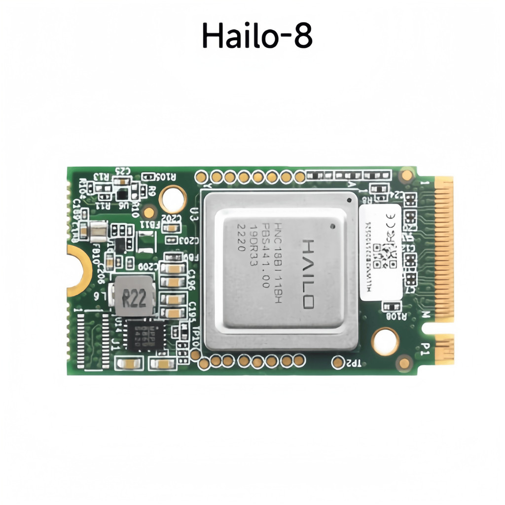 Pi 5th Gen AI ชุดติดตั้ง Hailo-8 AI โปรเซสเซอร์ M.2 Key M อินเทอร์เฟซ 26TOPS การตั้งค่าสูง Power Edg