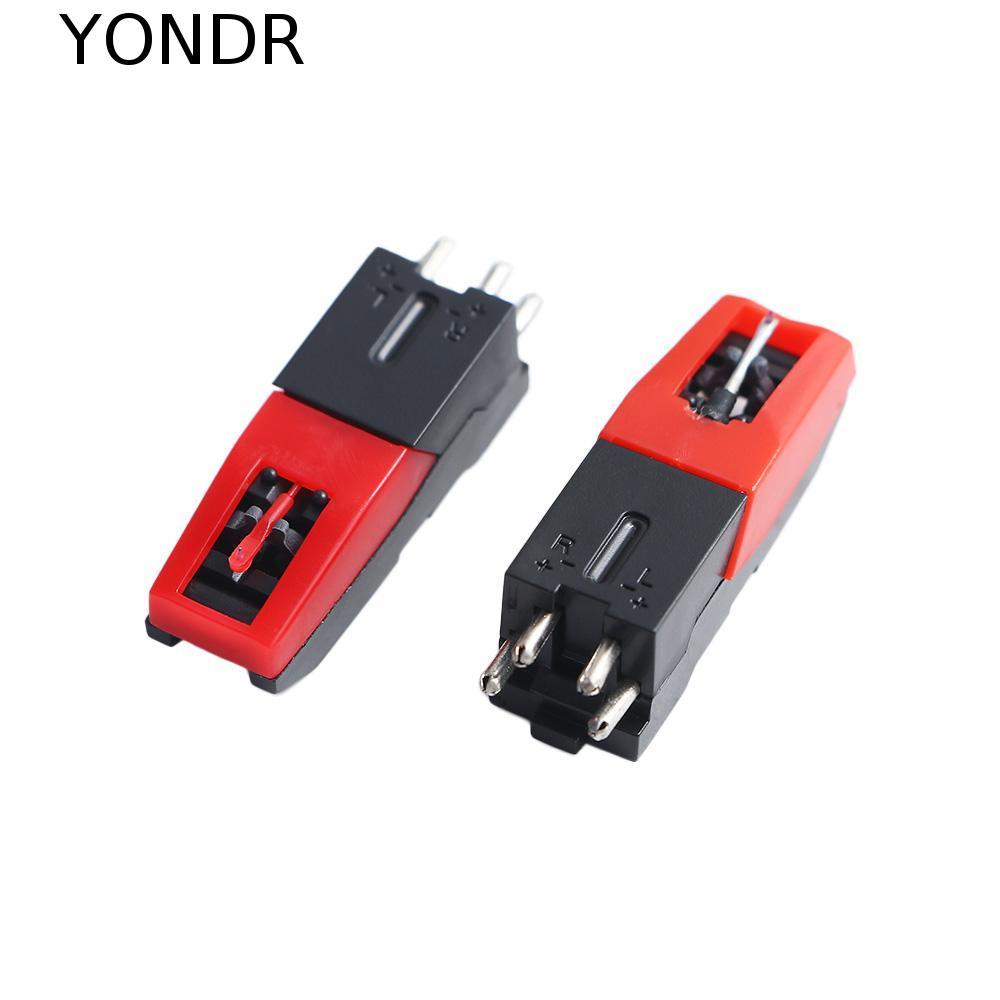 YONDR เครื่องเล่นแผ่นเสียง Stylus เข็มสเตอริโอ LP ไวนิลเข็ม Gramophone ไวนิลเครื่องเล่น PLastic Phonograph เข็ม