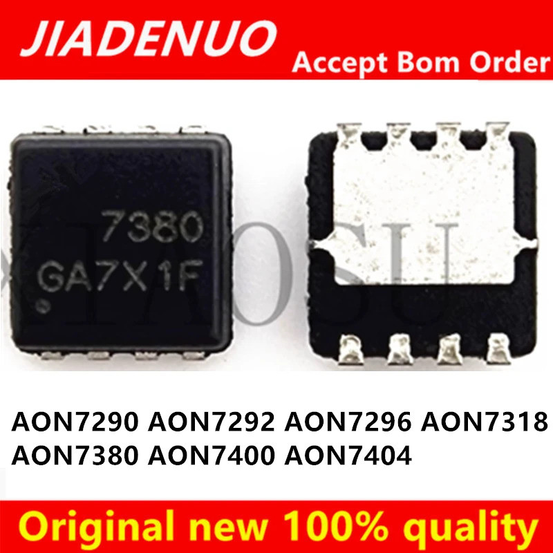 5PCS AON7290 ATO7292 ATO7296 ON7318 ATO7380/7400/7404 QFN-8 ชิปเซ็ต IC