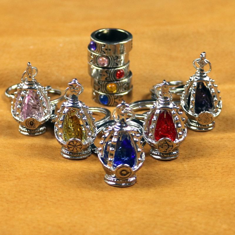 Madoka Magica/Magical Girl Madoka แหวน Soul Gem จี้ Xiaomeiyan สร้อยคอ/reth