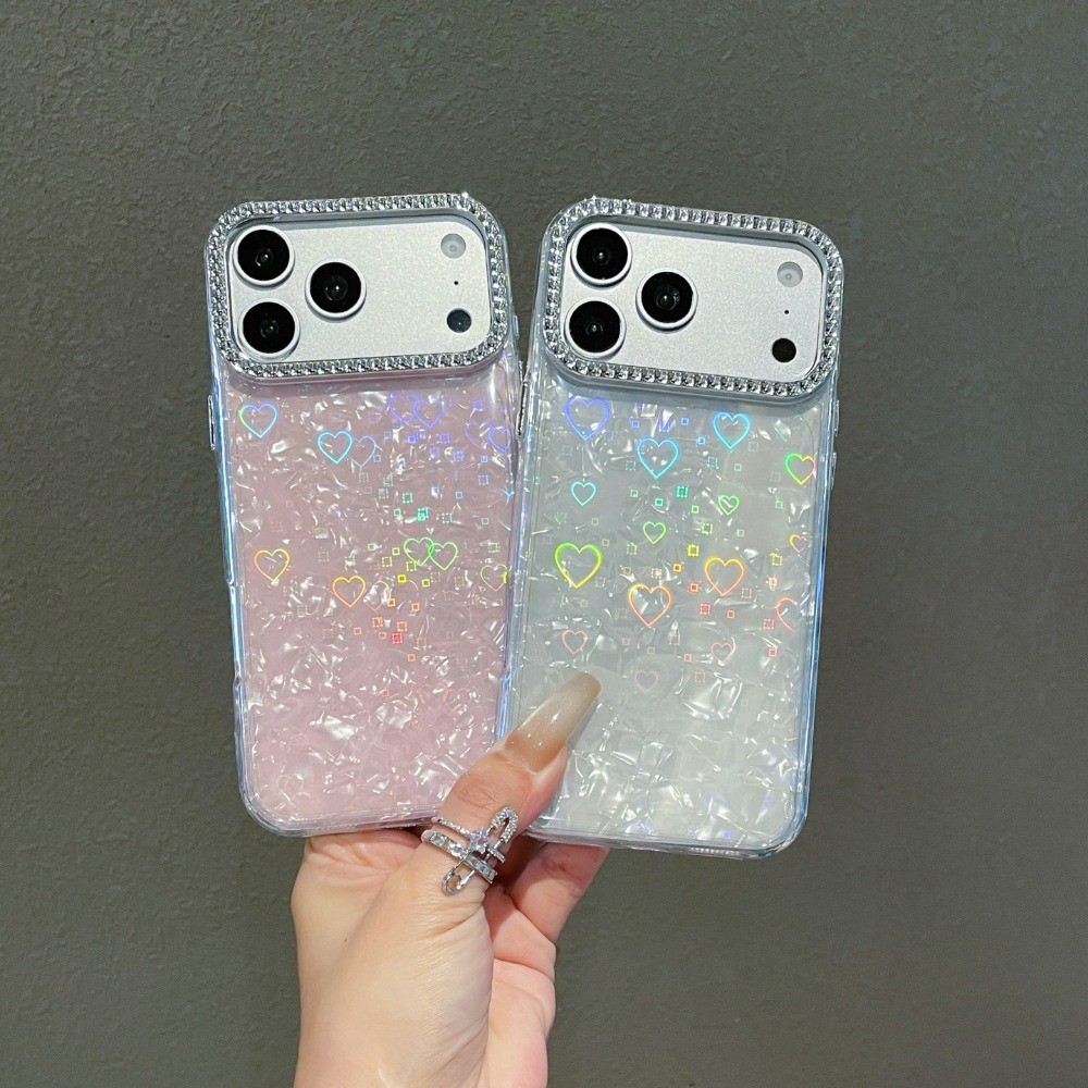 Love Shell เพชรเคสโทรศัพท์สําหรับ POCO X8 M8 M7 C85 C71 C75 F8 F7 Ultra X7 X6 X5 M6 X3 NFC Xiaomi 17