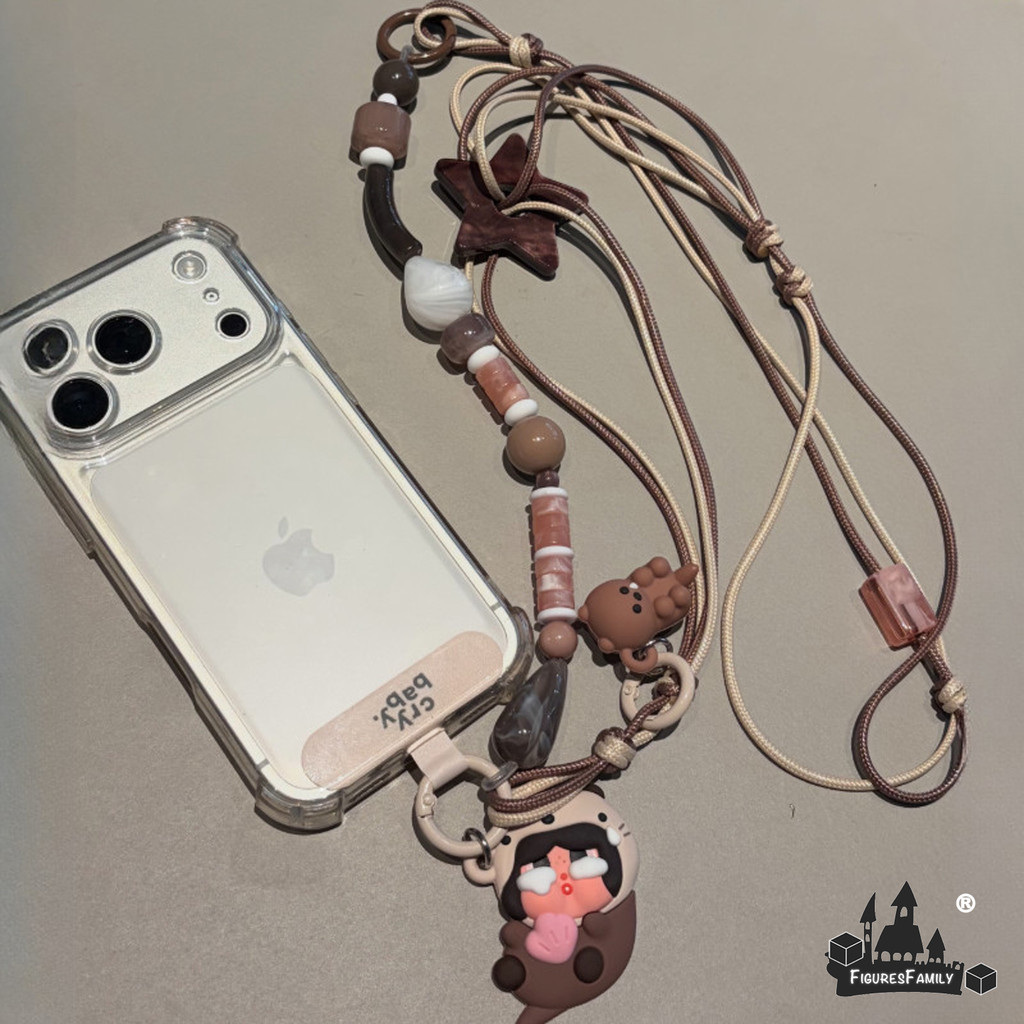 [ของแท้]CRYBABY Cry Me An Ocean Series 3-in-1 ที่ถอดออกได้โทรศัพท์ Charm สไตล์พื้นฐานและ Secret ยืนยันรูปตุ๊กตาเครื่องประดับของขวัญ