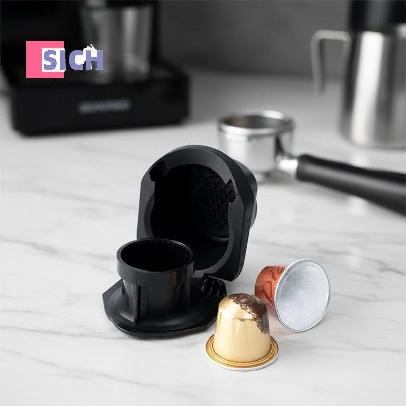 [Sich] อะแดปเตอร์แคปซูลกาแฟ Dolce Gusto Genio S เหมาะสําหรับเครื่องบด Crema Pod ตัวกรองรีฟิลสําหรับสํานักงานและการเดินทางใหม่