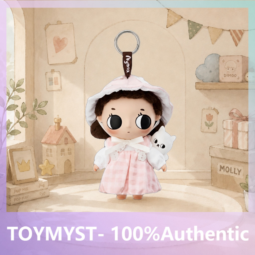 [secret] POPMART Nyota Small Instant Series จี้ตุ๊กตาไวนิลกล่องลึกลับเล่นอินเทรนด์ของแท้