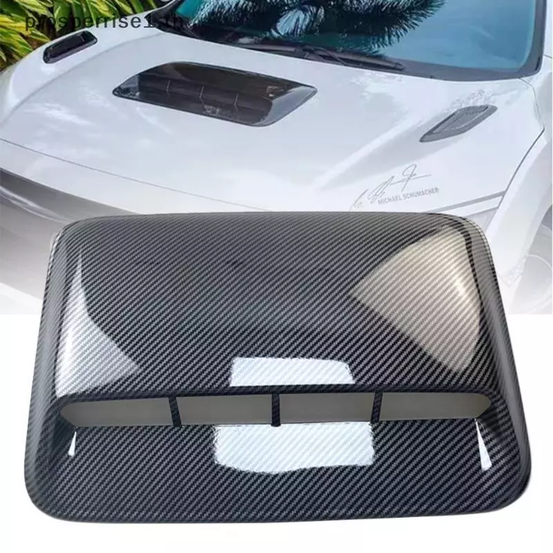 [PPTH] Car Air Flow Intake Hood Scoop Vent Bonnet ตกแต่งศูนย์ด้านข้าง Outlet Hood [MOTOR]