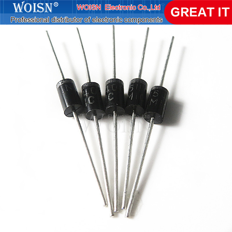 10 ชิ้น 1N5408 IN5408 DO-41 ไดโอดเรียงกระแสอินไลน์