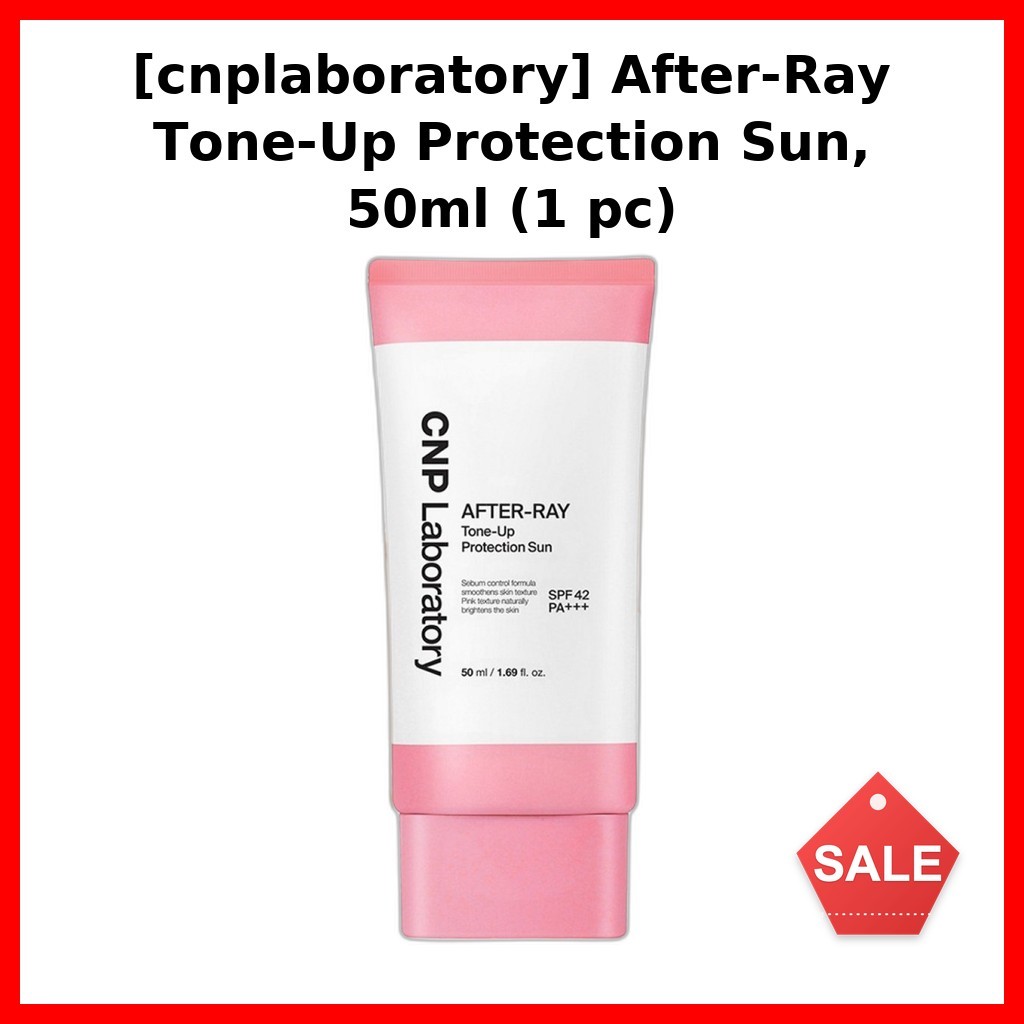 [cnplaboratory] After-Ray Tone-Up Protection Sun, 50ml (1 ชิ้น) / ครีมกันแดดเกาหลี / Tone-Up Effect 