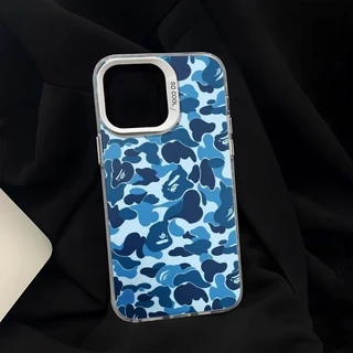 แฟชั่นCamouflageสําหรับiPhone 11Pro 16 15 14 13 Pro Max 12Mini XS XR 7 8 Plusปลอกกันกระแทกฝาครอบกันฝุ่น
