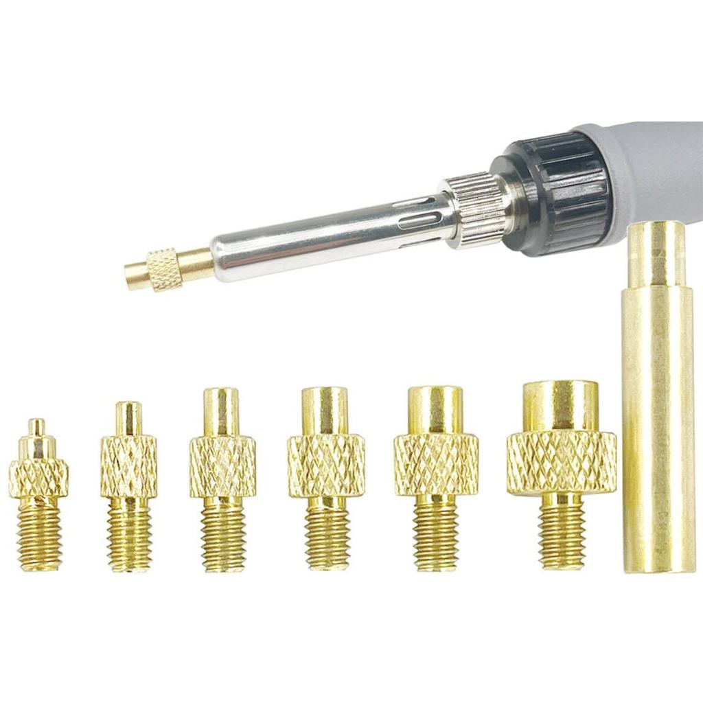 ชุดความร้อนใส่เคล็ดลับเครื่องมือขนาด Include M2 M2.5 M3 M4 M5 M6 M8 3D พิมพ์พลาสติก Nut Implantation