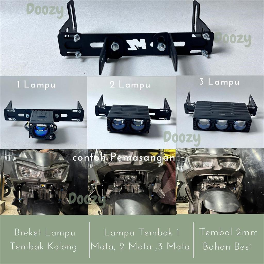 MATA Universal Premium Undercarage Spotlight Bracket 1 Eye 2 Eyes 3 Eyes