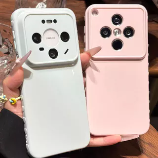 เคสไอโฟน11 โทนสีพาสเทล ขอบหัวใจน่ารักฟินๆ For iPhone 17 16 15 13 12 14 11 Pro Max X XS MAX XR 17ProMax เคสจับถนัดมือดี