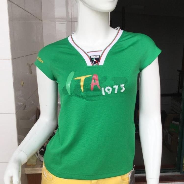 Lottosport Lotto Women Italian Football Series Quick-Drying Perspiration เสื้อยืดระบายอากาศ ETSE018-