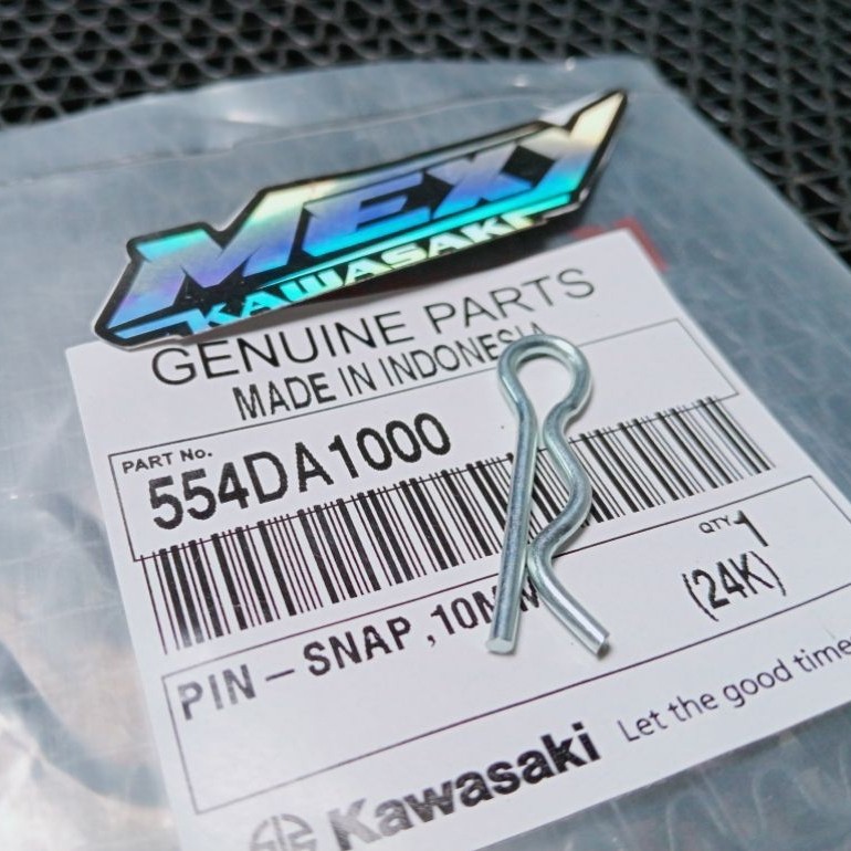 SNAP PIN คลิปล็อคมาตรฐาน MIDDLE AXLE NUT NINJA R SS RR ORIGINAL 554DA1000