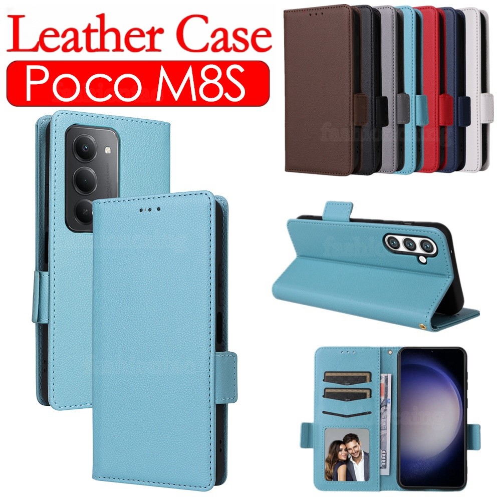 สําหรับ PocoPhoneM8S 5G หนังสําหรับ Xiaomi Poco M8 S Pro M8S M8Pro M 8 PocoM8 S PocoM8S PocoM8 Pro P