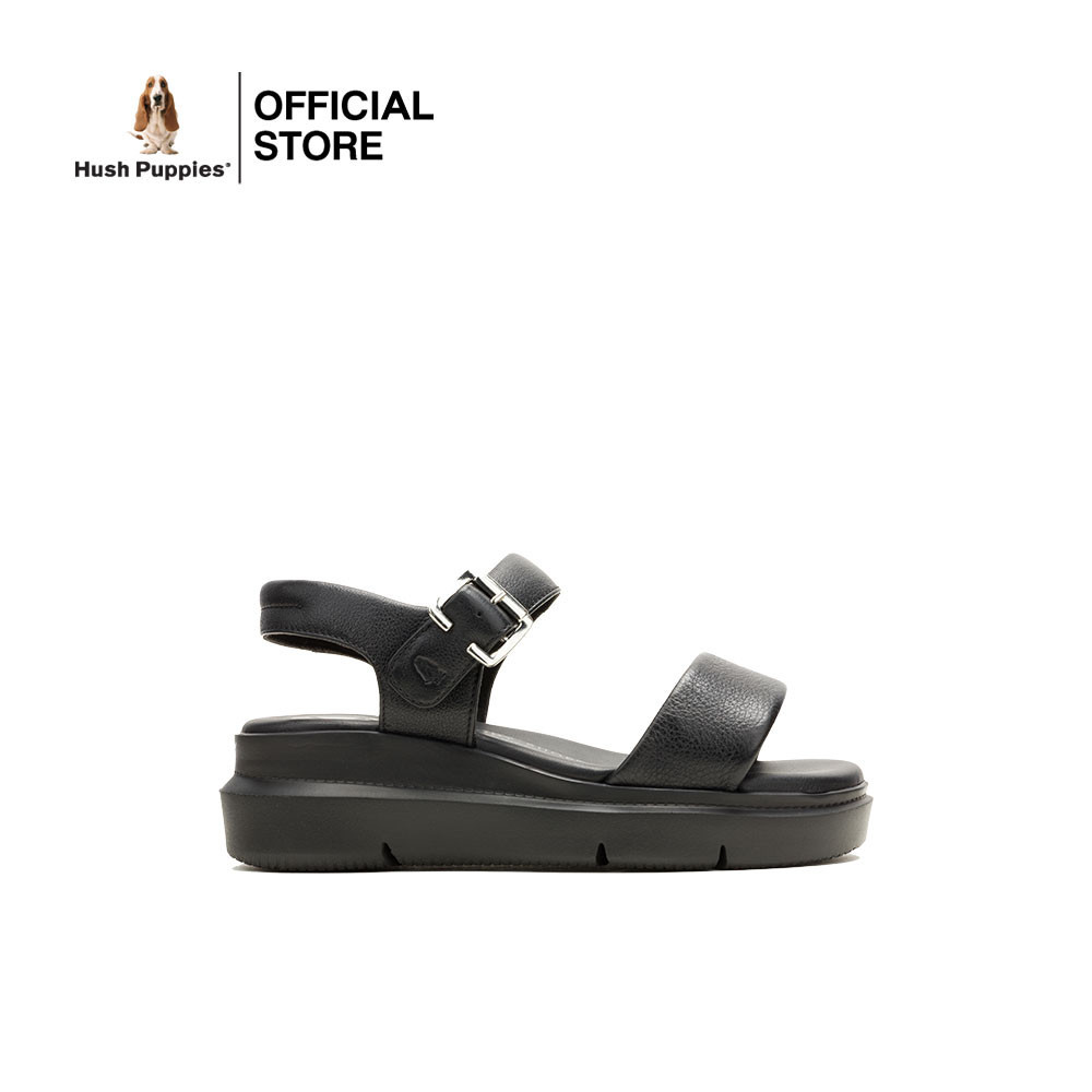 Hush Puppies รองเท้าผู้หญิง รุ่น HP IWSFB0435A - สีดำ (รองเท้าแตะแบบรัดส้น)