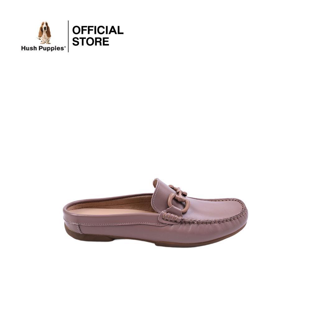 Hush Puppies รองเท้าผู้หญิง รุ่น  HP 8WCFSI316C - สีเบจ (รองเท้าลำลองหนังแท้ แบบสวม)