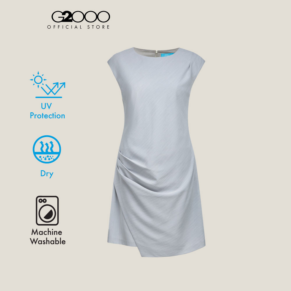 G2000 เดรสสำหรับผู้หญิง รุ่น A-Shape 5123109292 GREY