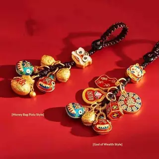 AA Elegant Alloy Fortune พวงกุญแจกระเป๋าอุปกรณ์เสริมสําหรับงานปาร์ตี้โปรดปรานและการใช้งานอเนกประสงค์ TH