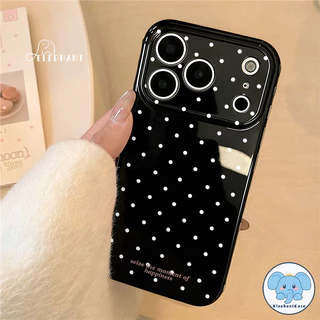 เคสไอโฟน17 11สำหรับ IPhone 16 7 8 15 Plus XR X XS Air 17 12 15 13 16 14 Pro Max เคสหัวใจฟอง จุดสี กันกระแทก สไตล์ฮิต