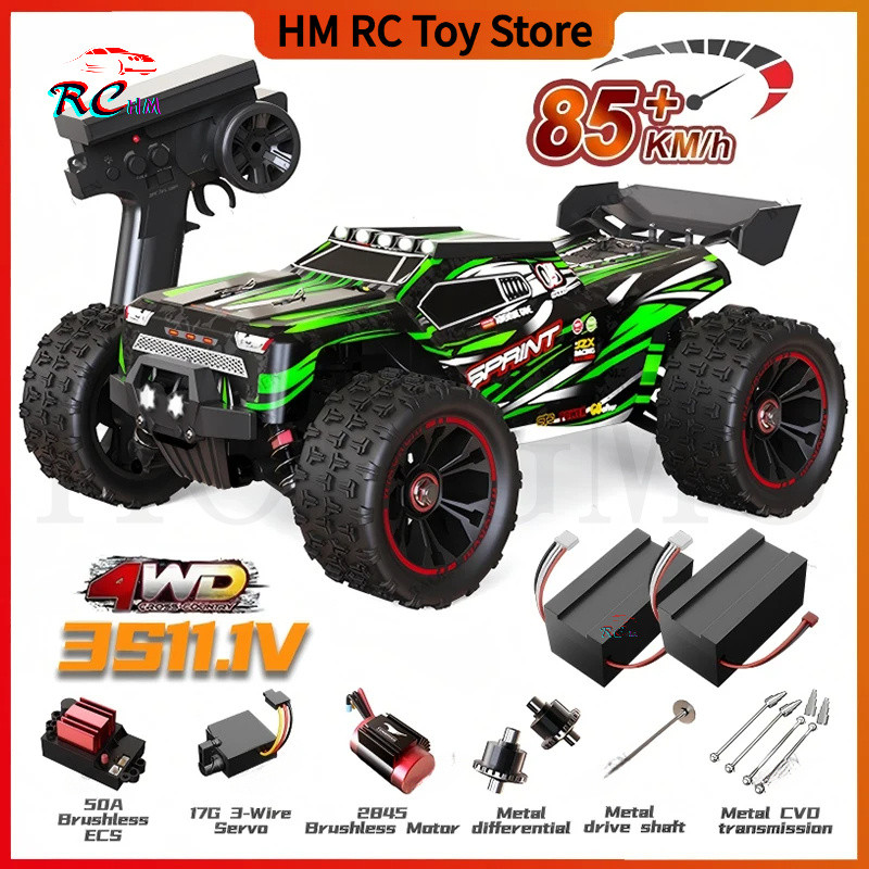 SCY9522PRO 85 กม./ชม.RC รถ Brushless 4WD Off-Road Drift รีโมทคอนโทรลรถ 1:16 Professional Racing รถ S