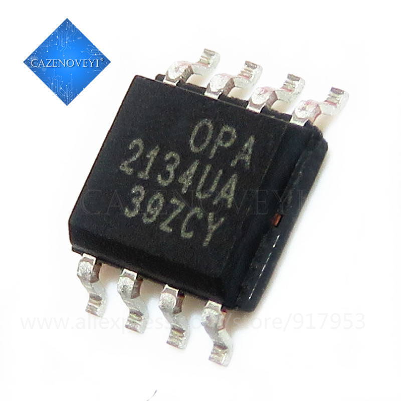 ชิป OPA2134UA OPA2134 SOP-8 10 ชิ้น